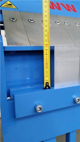 Сегментный листогиб Decker SG-1250 с 2 сегментными балками