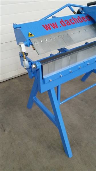 Сегментный листогиб Decker SG-1250 с 2 сегментными балками