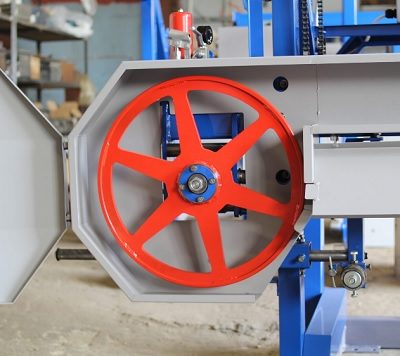 Электрическая ленточная пилорама Астрон 9.01