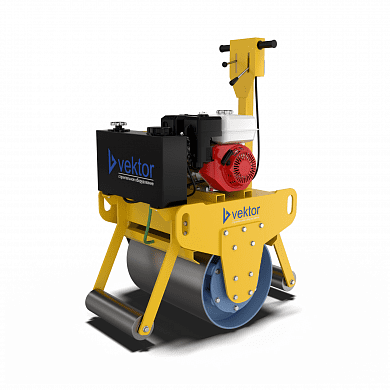 Ручной бензиновый виброкаток одновальцовый VEKTOR VR-600(Honda GX160) в Екатеринбурге Ручной бензиновый виброкаток одновальцовый VEKTOR VR-600(Honda GX160)