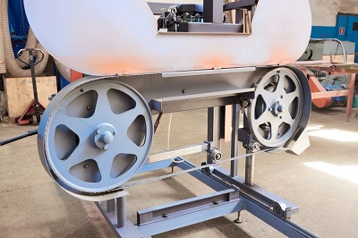 Ленточная электрическая пилорама Триумф-900 Premium