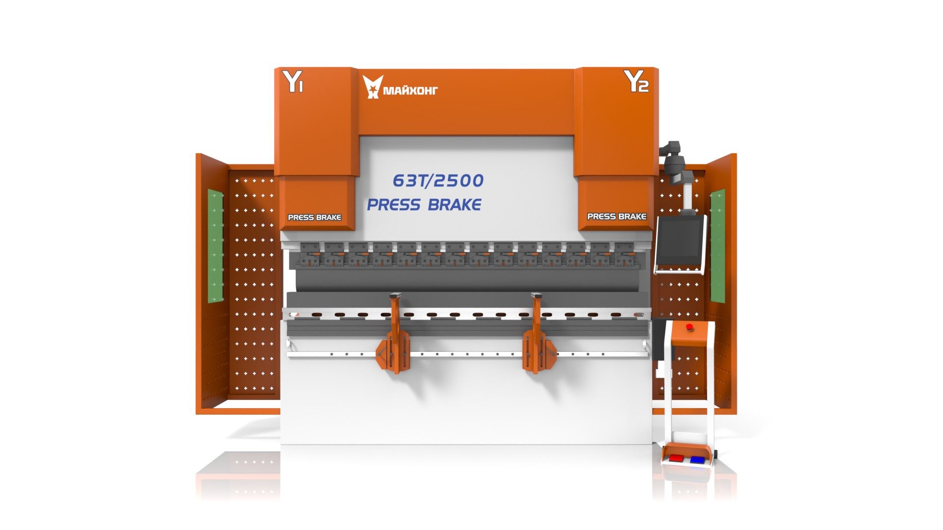 Листогибочный пресс с ЧПУ Майхонг Delem DA-53T 63-2500/4+1