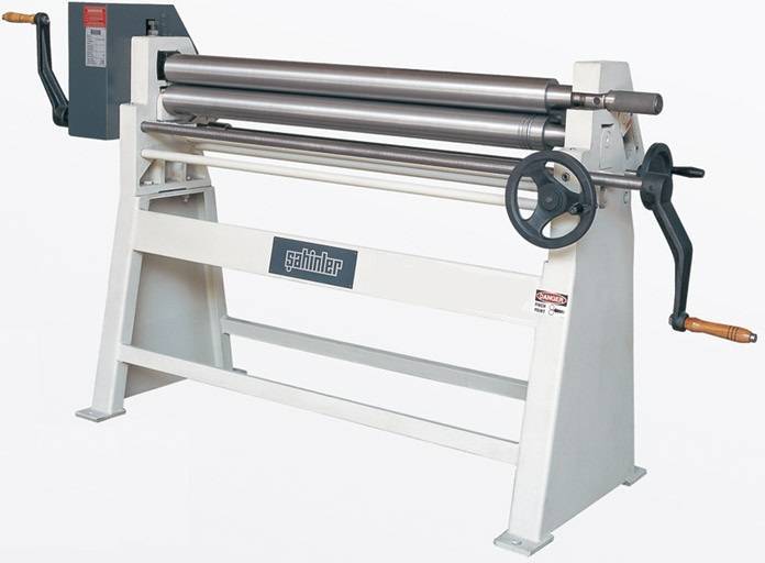 Листогиб трехвалковый ручной RS 1550x90 Sahinler Листогиб трехвалковый ручной RS 1550x90 Sahinler