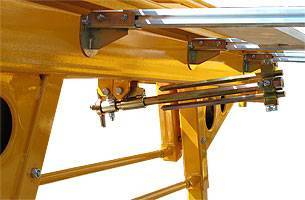 Ограничитель угла гибочной балки на 4 предустанавливаемых позиции для станка METALMASTER серии Euro Ограничитель угла гибочной балки на 4 предустанавливаемых позиции для станка METALMASTER серии Euro