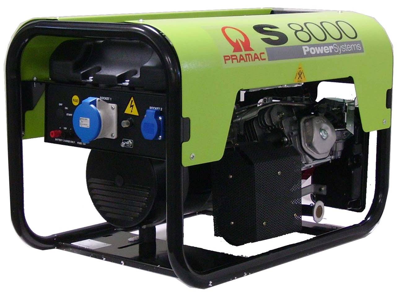 Бензиновый генератор Pramac S8000