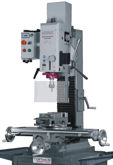 Вертикально-фрезерный настольный станок Optimum BF46 Vario 3338453 Вертикально-фрезерный настольный станок Optimum BF46 Vario 3338453