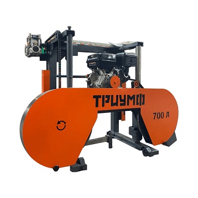 Ленточная пилорама бензиновая Триумф 700 (Honda)