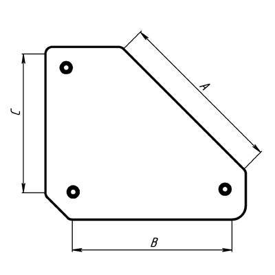 Набор мини-угольников магнитных MAG610 Smart&Solid Набор мини-угольников магнитных MAG610 Smart&Solid