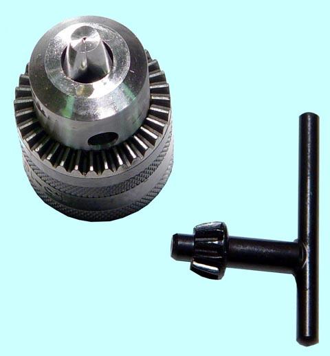 Патрон сверлильный Резьбовой с ключом ПСР-10 (1,5-10мм, 1/2"-20 UNF) (J3510G)