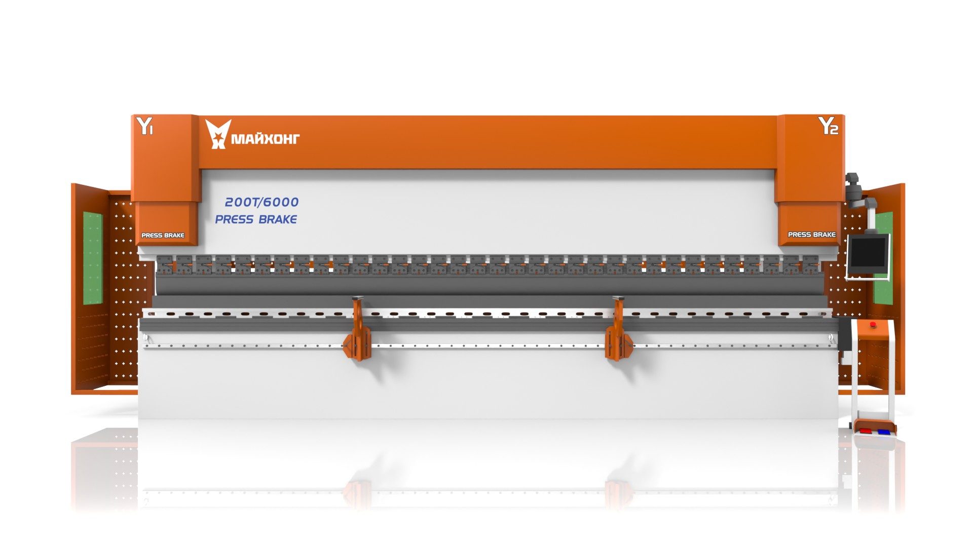 Листогибочный пресс с ЧПУ Майхонг Delem DA-53T 200-6000/4+1