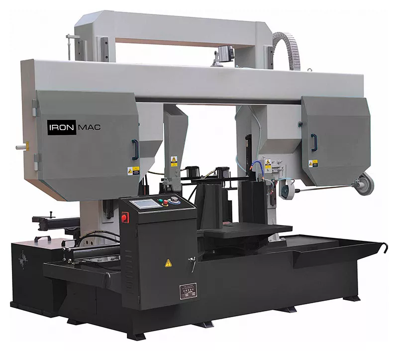 Автоматический ленточнопильный станок по металлу колонного типа IRONMAC CUT-650CHA
