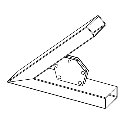 Угольник магнитный для сварки MAG615 Smart&Solid