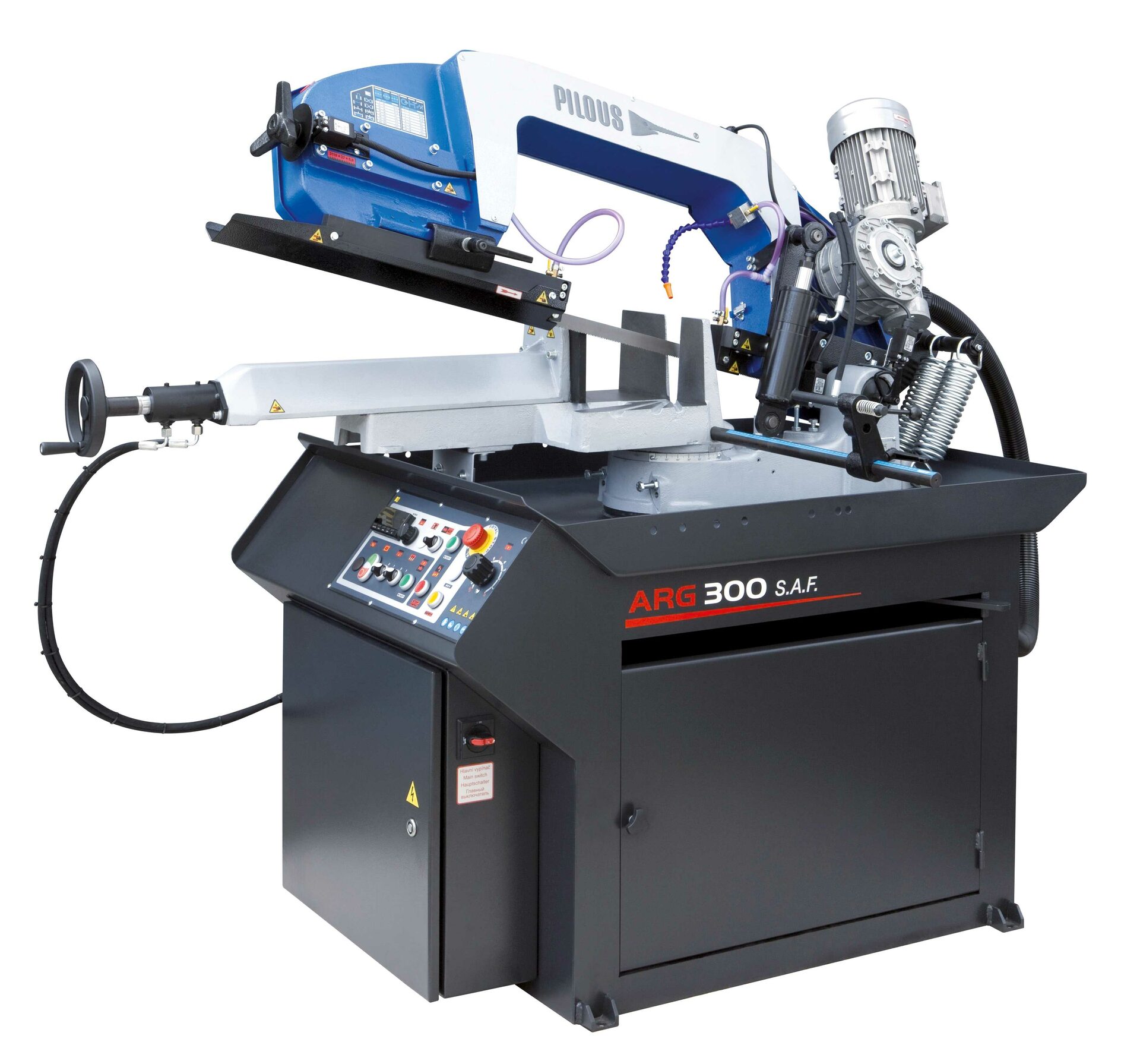 Ленточнопильный станок полуавтоматический Pilous ARG 300 S.A.F.
