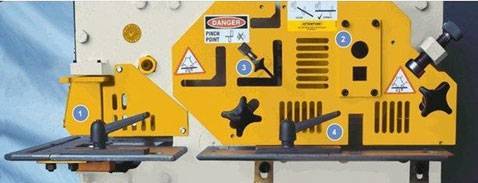 Комбинированные пресс-ножницы Sahinler HKM 40