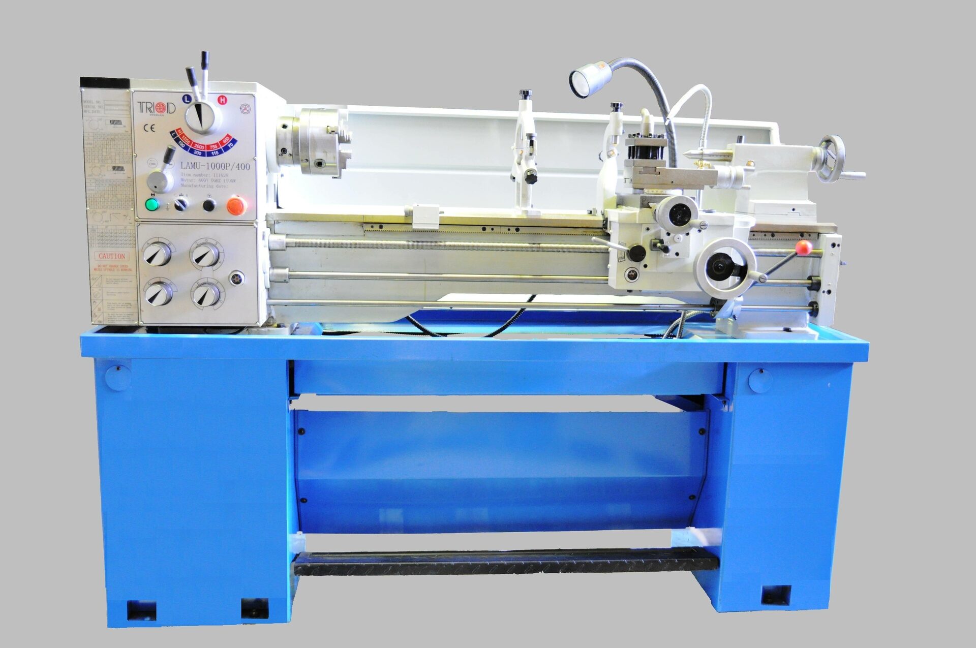 Токарно-винторезный станок по металлу Triod LAMU-1000P/400