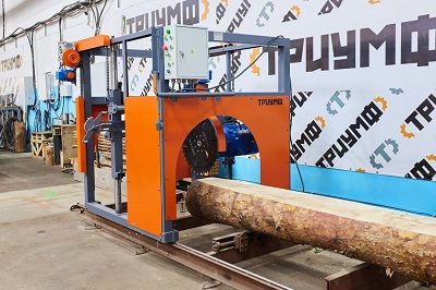 Поворотная угловая дисковая пилорама Триумф 1П-550