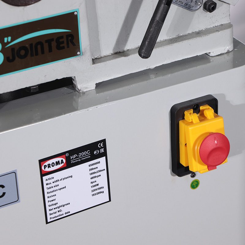 Фуговальный станок Proma HP-200C 65800000 Фуговальный станок Proma HP-200C 65800000