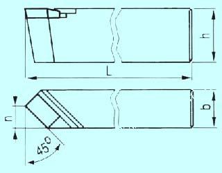 Резец Проходной прямой 40х25х200 Т5К10