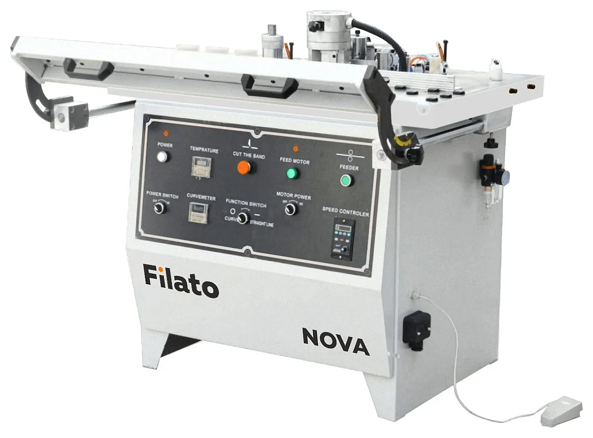 Кромкооблицовочный станок с ручной подачей Filato NOVA Кромкооблицовочный станок с ручной подачей Filato NOVA