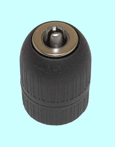 Патрон сверлильный Самозажимной бесключевой ПССР-13 (2,0-13мм, М12х1,25) резьбовой (J1513F)