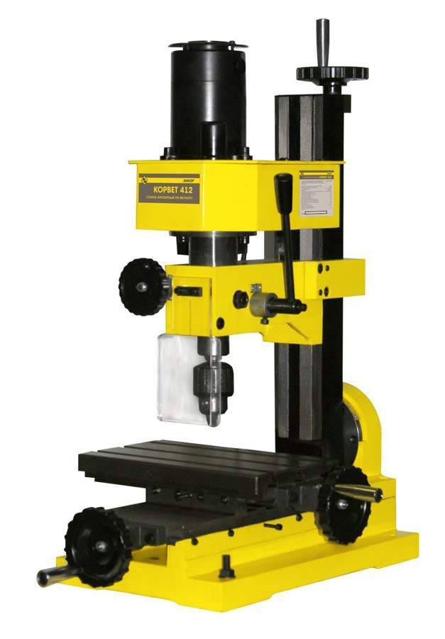 Настольный сверлильно-фрезерный станок Энкор Корвет-412 Настольный сверлильно-фрезерный станок Энкор Корвет-412