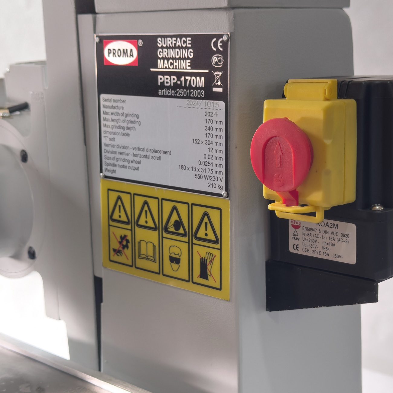 Плоскошлифовальный станок PROMA PBP-170 25012003