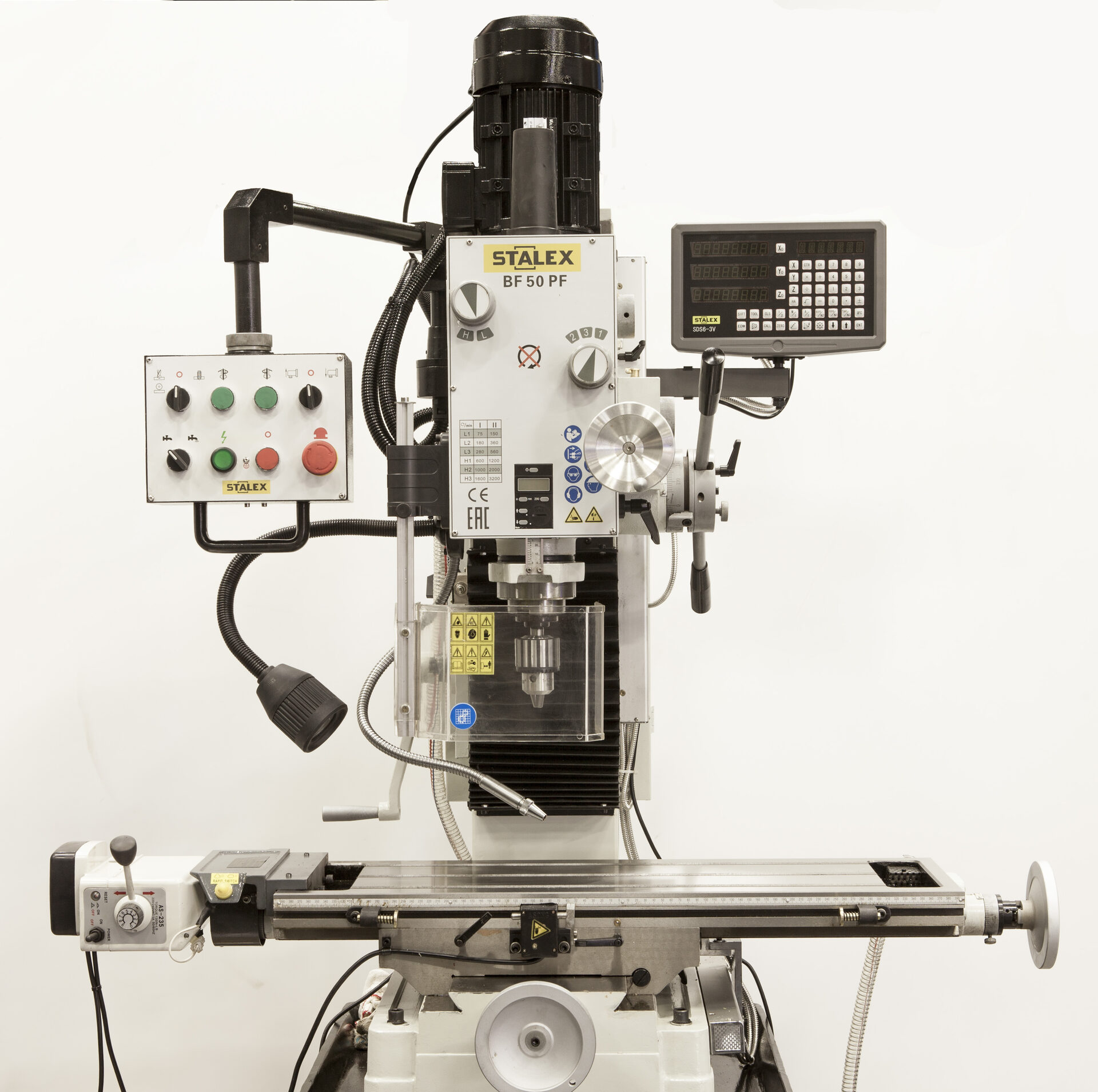Фрезерно-сверлильный станок Stalex BF50PF