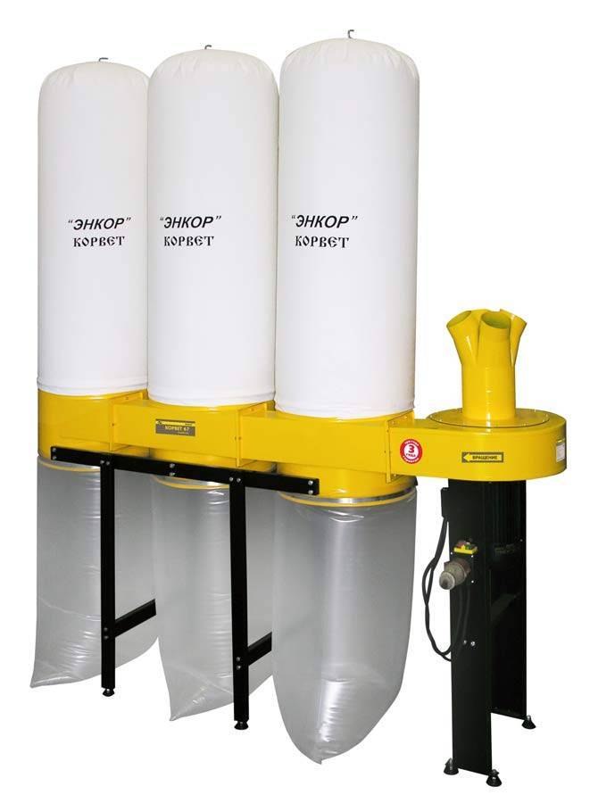 Пылесос для сбора стружки Энкор Корвет-67