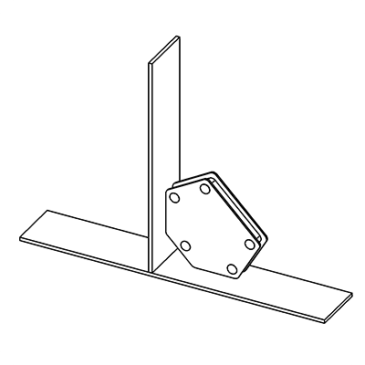 Угольник магнитный для сварки MAG615 Smart&Solid