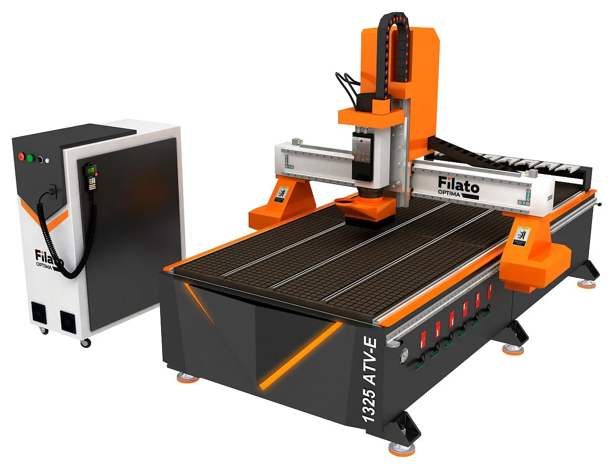 Фрезерно-гравировальный станок с ЧПУ Filato OPTIMA 1325 ATV-E Фрезерно-гравировальный станок с ЧПУ Filato OPTIMA 1325 ATV-E