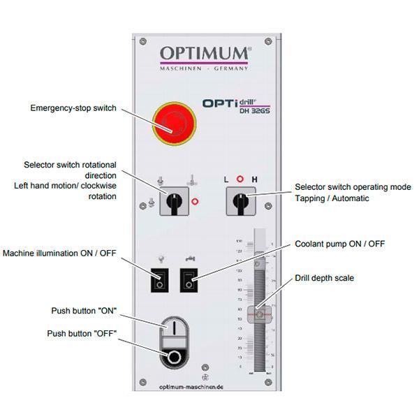 Сверлильный станок OPTIdrill DH 32GS Сверлильный станок OPTIdrill DH 32GS
