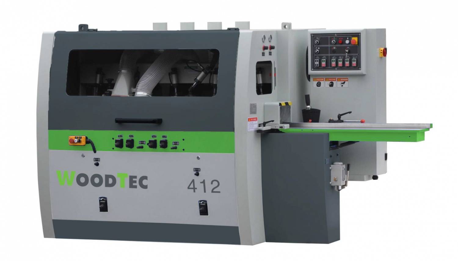 Четырехсторонний продольно-фрезерный Woodtec 412 Четырехсторонний продольно-фрезерный Woodtec 412