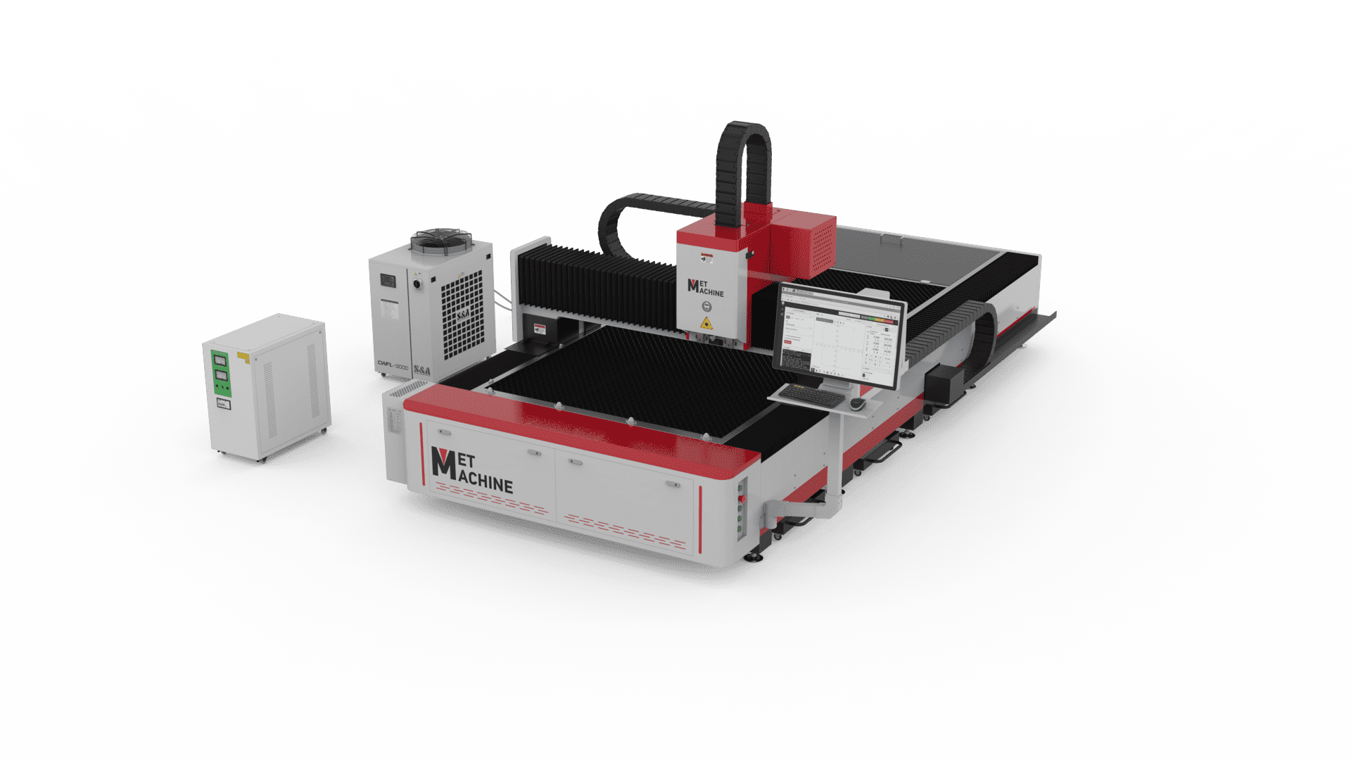 Оптоволоконный лазер MetMachine LCM-3015N AIO 1500W Оптоволоконный лазер MetMachine LCM-3015N AIO 1500W