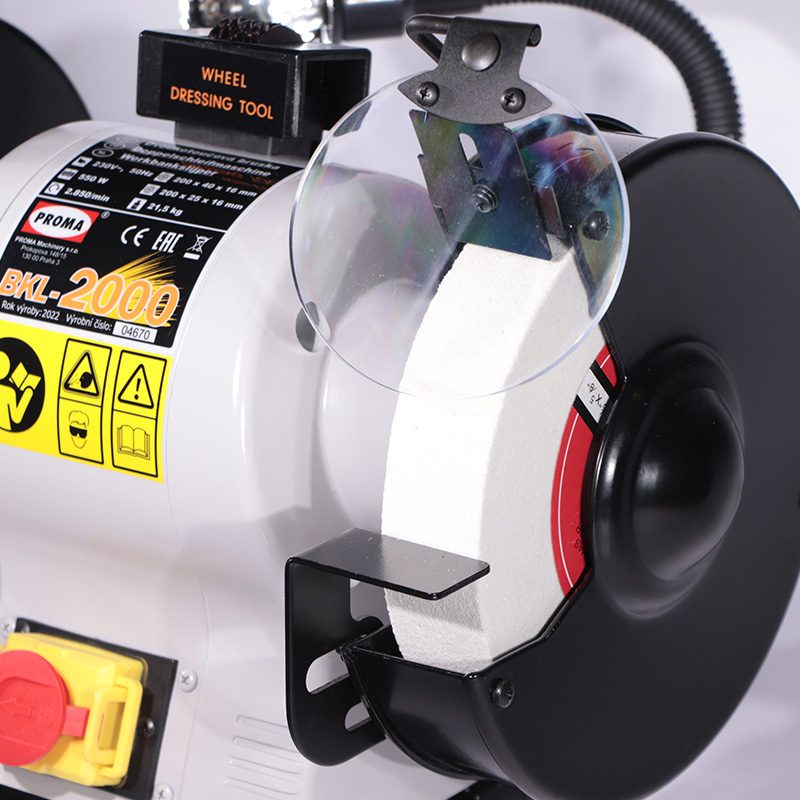 Двухдисковый заточной станок с подсветкой Proma BKL-2000 25450200