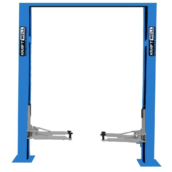 Подъемник двухстоечный KraftWell электрогидравлический KRW4DLU_blue Подъемник двухстоечный KraftWell электрогидравлический KRW4DLU_blue