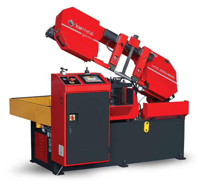 Автоматический консольный ленточнопильный станок KARMETAL WOS 280×300 (резка под прямым углом)