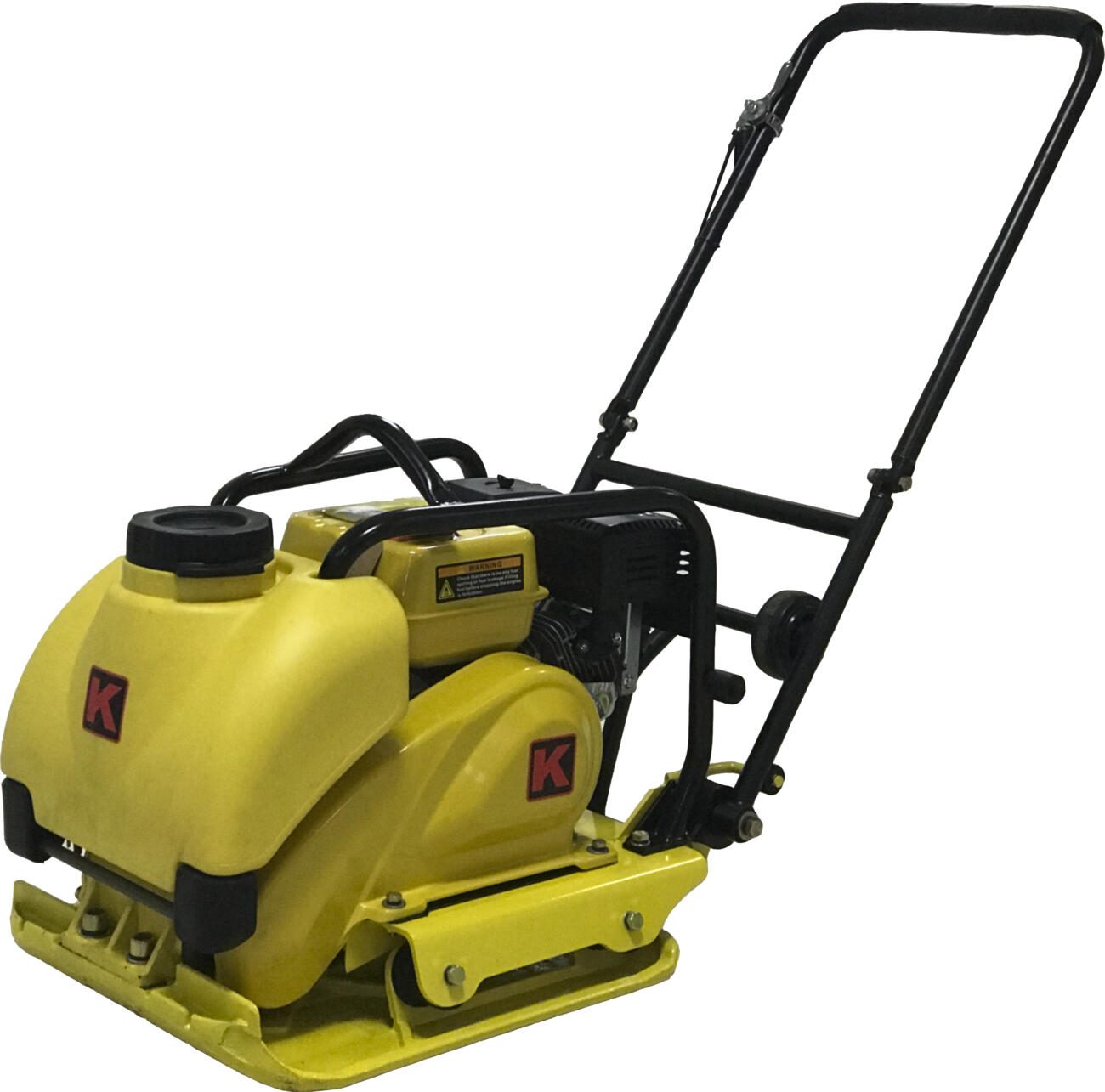 Виброплита KOMAN MS95-2 с ковром для брусчатки