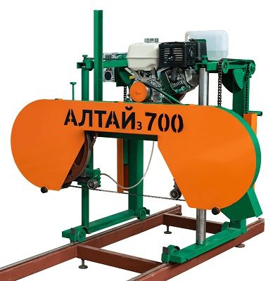 Ленточная пилорама Алтай-3 700 бензиновая (Lifan)