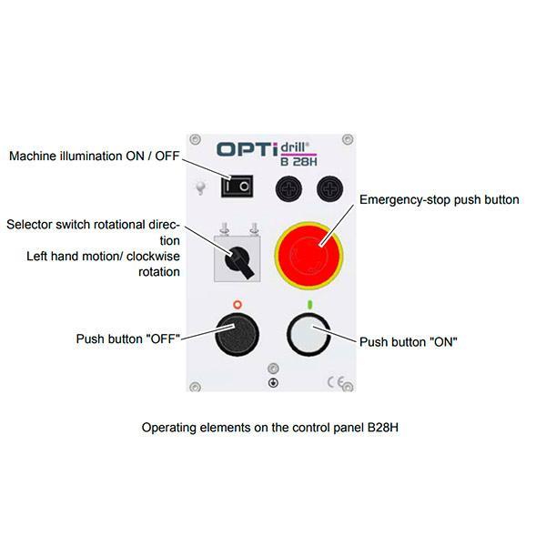Сверлильный станок OPTIdrill B 34H Сверлильный станок OPTIdrill B 34H