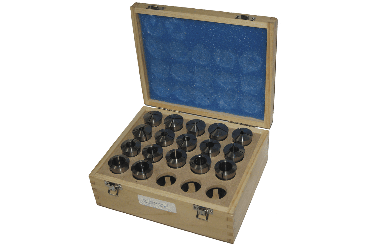 Набор 17 цанг Jet с размерами 3-25 мм для 50000191