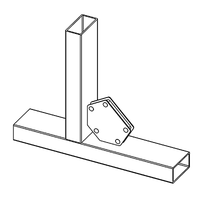 Угольник магнитный для сварки MAG615 Smart&Solid Угольник магнитный для сварки MAG615 Smart&Solid