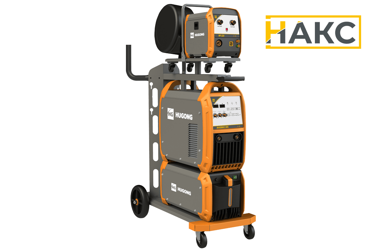 Сварочный полуавтомат HUGONG INVERMIG 500 III (С БО И ТЕЛЕЖКОЙ) Сварочный полуавтомат HUGONG INVERMIG 500 III (С БО И ТЕЛЕЖКОЙ)