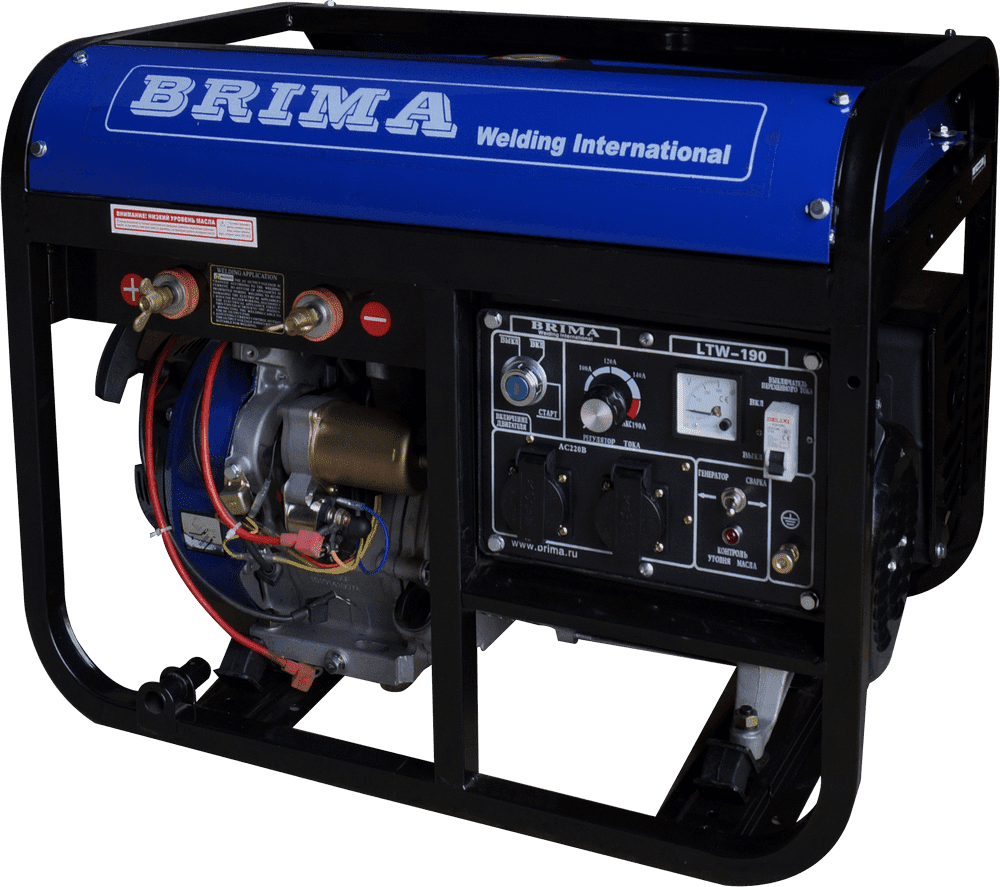 Сварочный бензиновый генератор BRIMA LTW 190B