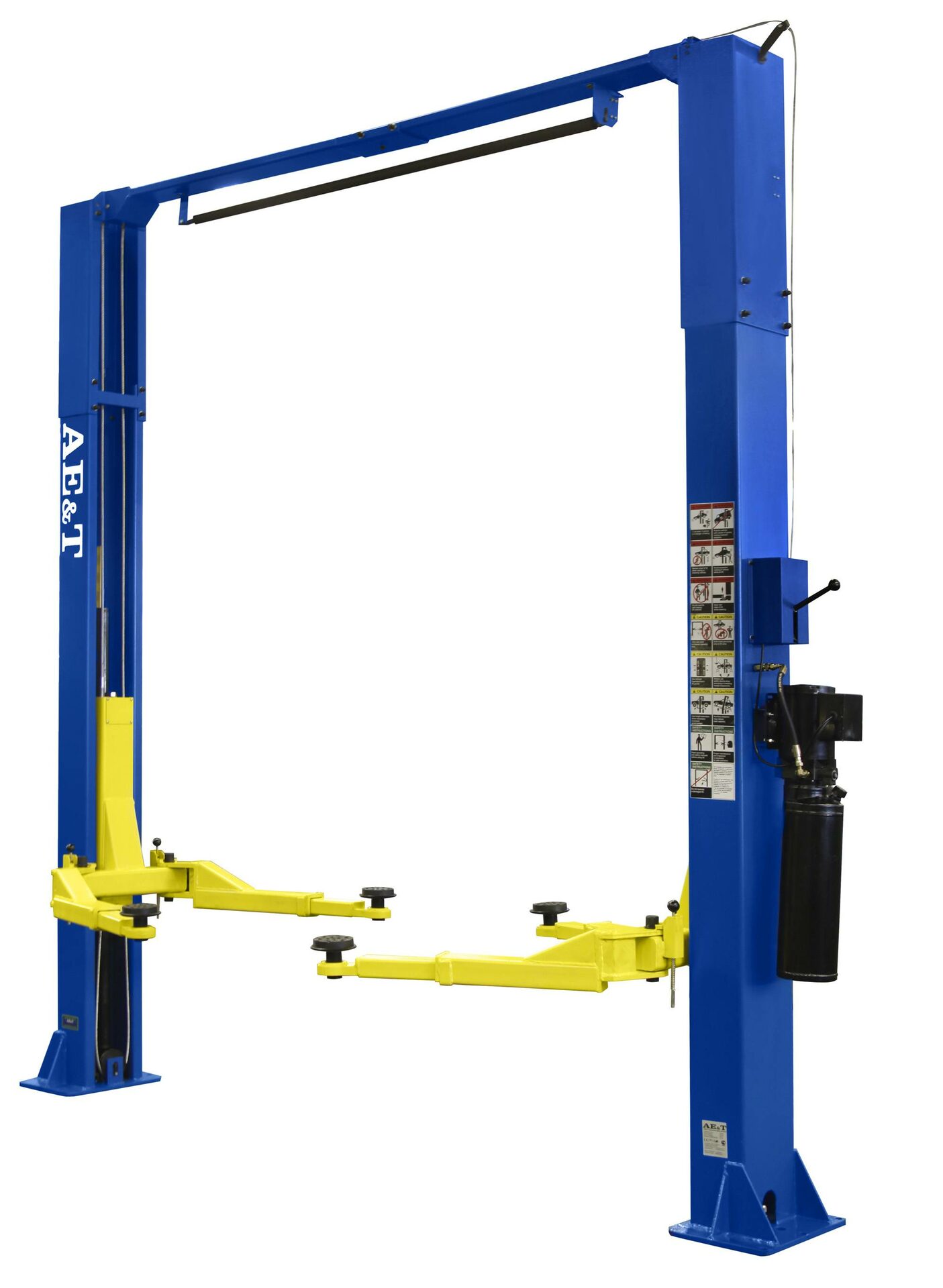 Подъемник двухстоечный AE&T S4D-2, 4т, с верхней синхронизацией, 220B Подъемник двухстоечный AE&T S4D-2, 4т, с верхней синхронизацией, 220B
