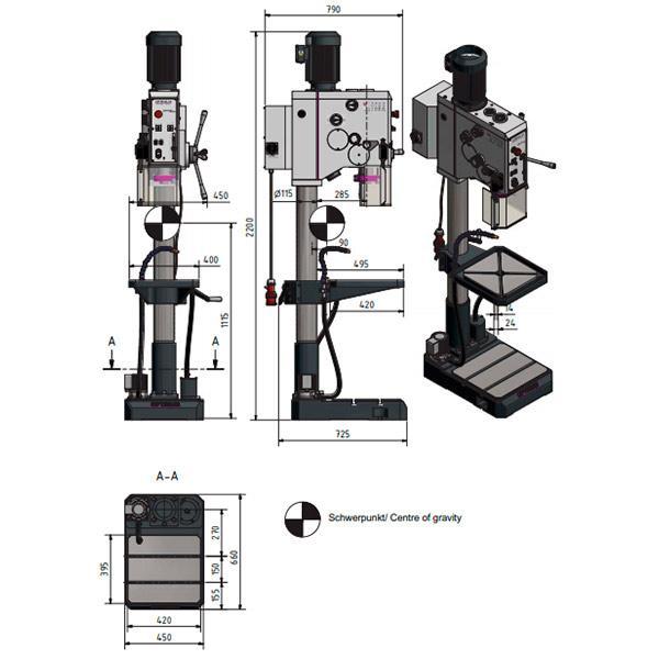 Сверлильный станок OPTIdrill DH 32GS