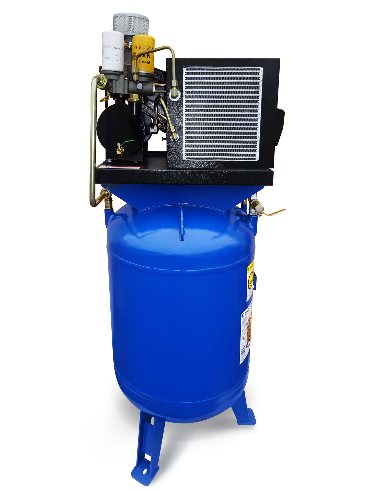 Винтовой компрессор BERG ВК-7.5РВ-250 на вертикальном ресивере Винтовой компрессор BERG ВК-7.5РВ-250 на вертикальном ресивере