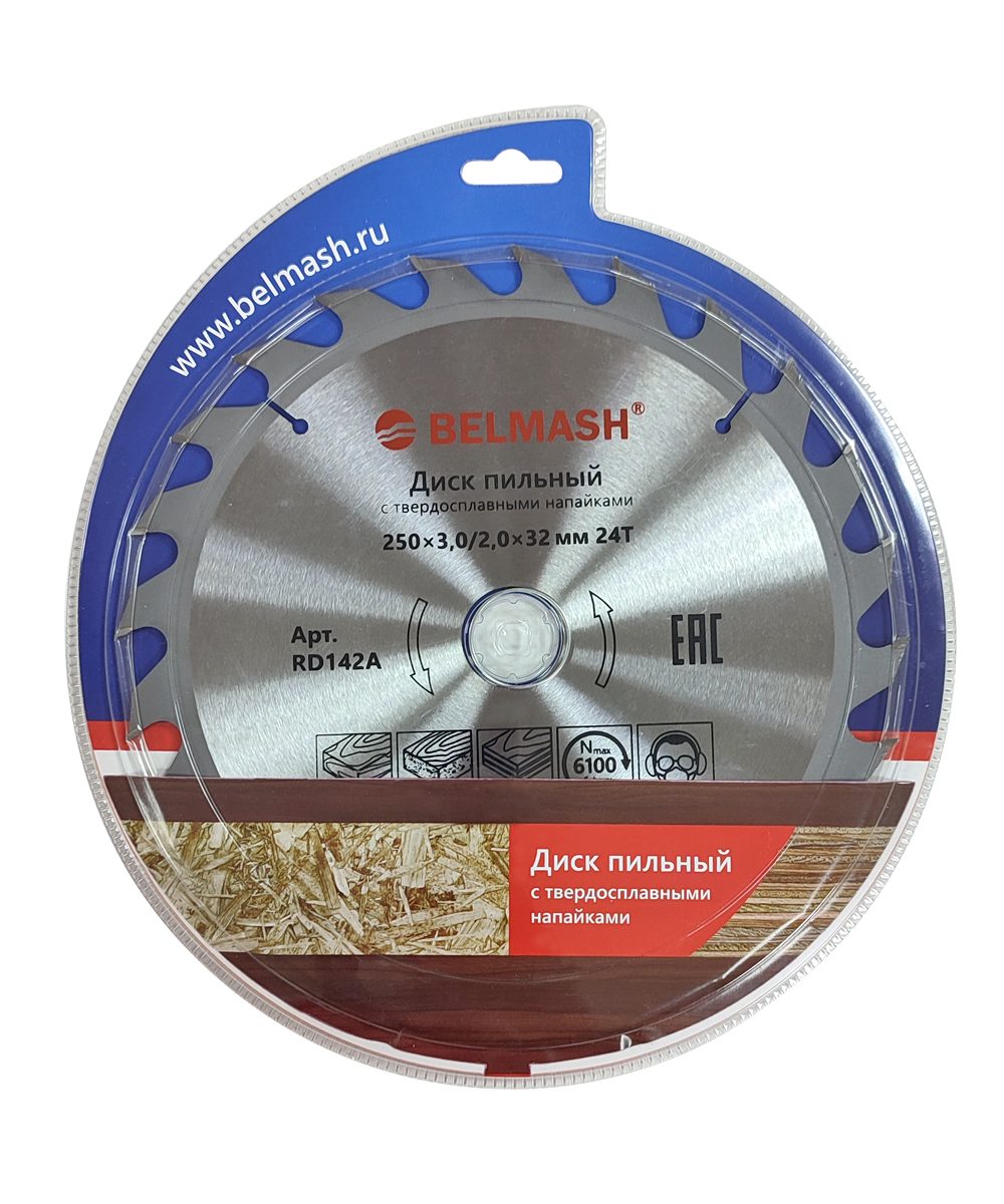 Диск пильный Белмаш 250x3,0/2,0x32/30, 24T Диск пильный Белмаш 250x3,0/2,0x32/30, 24T
