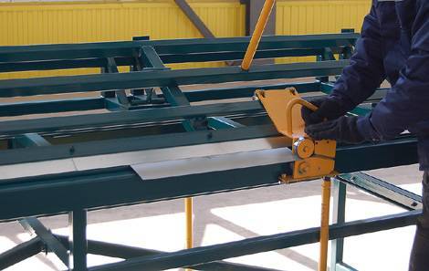 Ручной листогиб ЛГС-26 L=3000 мм