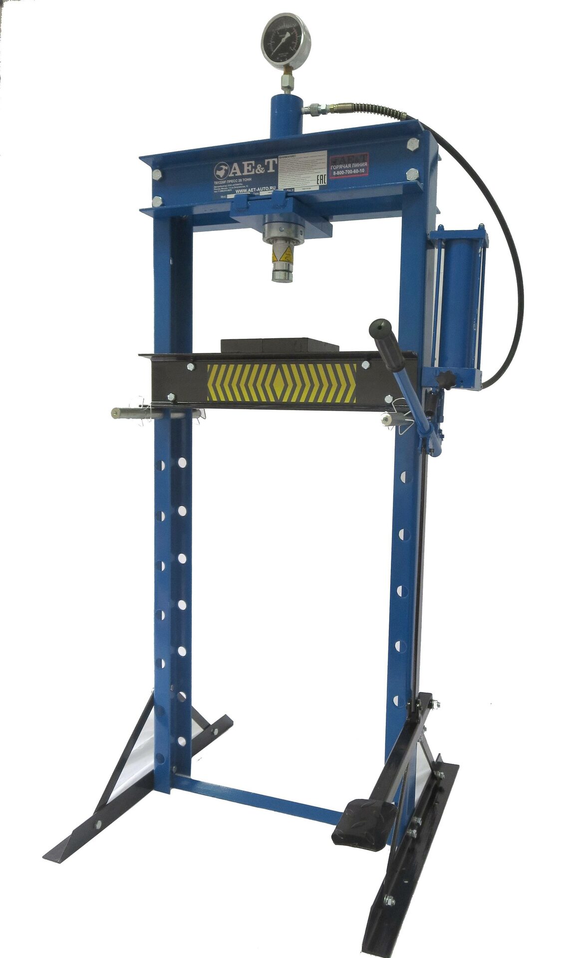Пресс AE&T Т61220F 20т с ножной педалью Пресс AE&T Т61220F 20т с ножной педалью