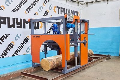 Поворотная угловая дисковая пилорама Триумф 1П-550